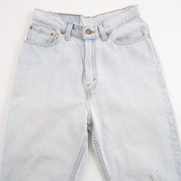 Vintage LEVI'S 512 Slim Fit Tapered light wash jeans 1990's / Y2K size 29 - Picture 9 of 12